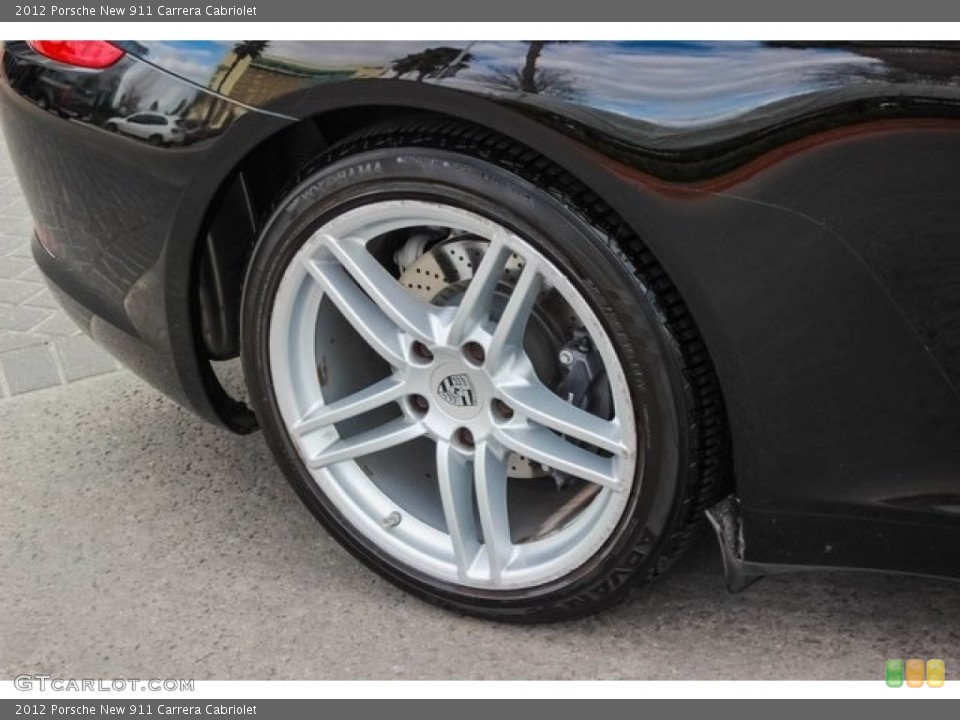 2012 Porsche New 911 Carrera Cabriolet Wheel and Tire Photo #131568374