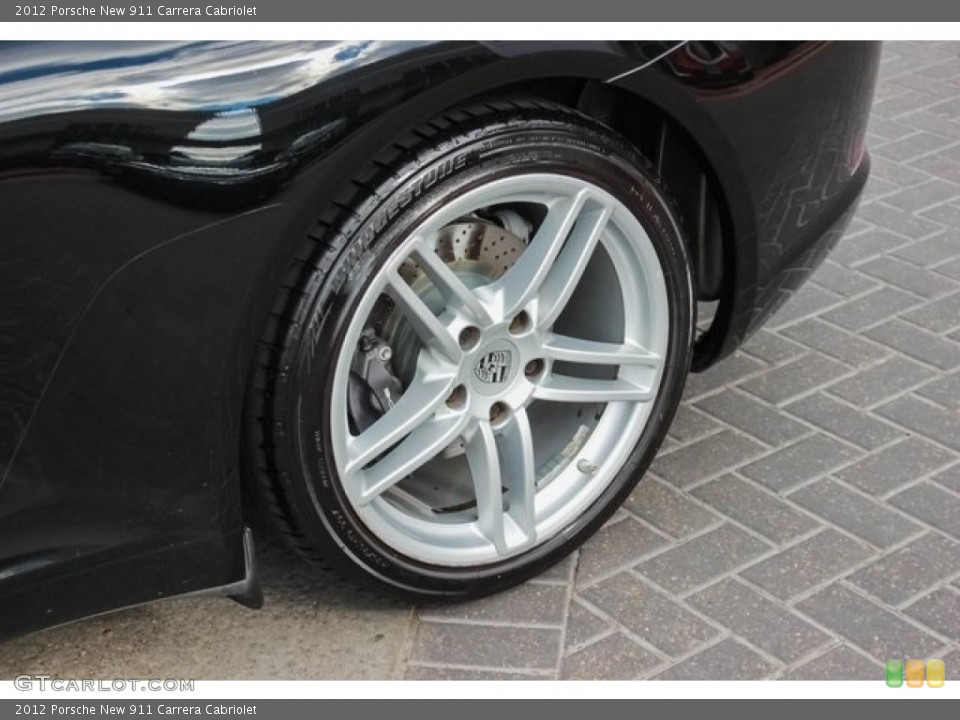 2012 Porsche New 911 Carrera Cabriolet Wheel and Tire Photo #131568377
