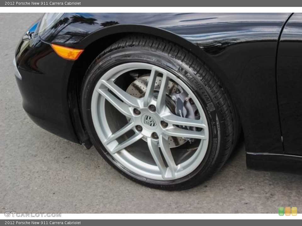 2012 Porsche New 911 Wheels and Tires