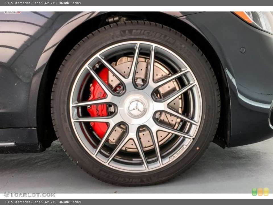 2019 Mercedes-Benz S AMG 63 4Matic Sedan Wheel and Tire Photo #131572630