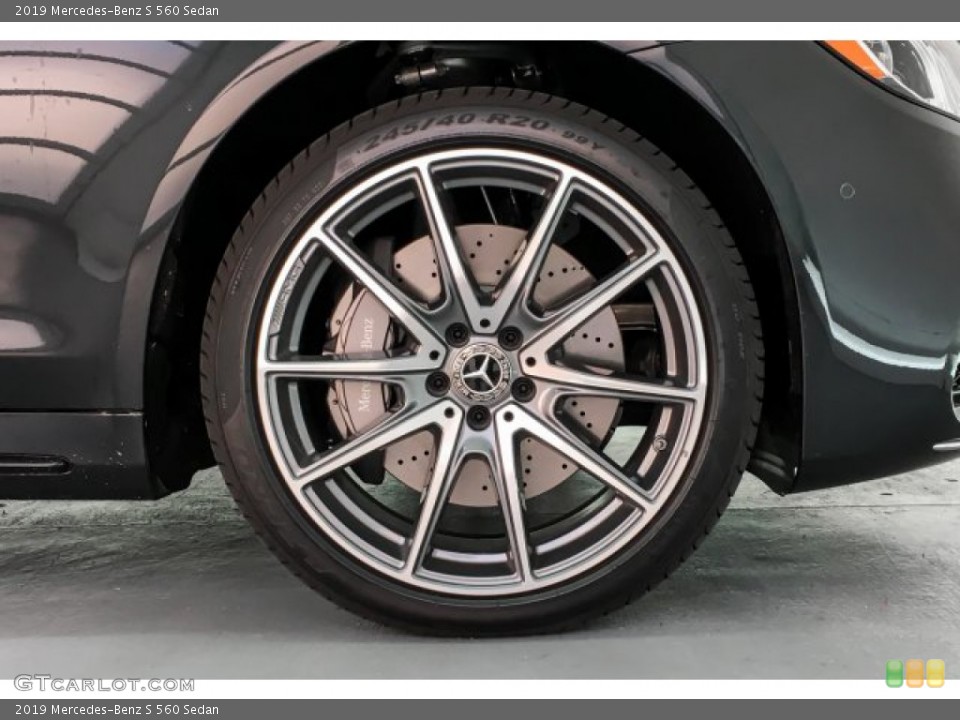 2019 Mercedes-Benz S 560 Sedan Wheel and Tire Photo #131609825