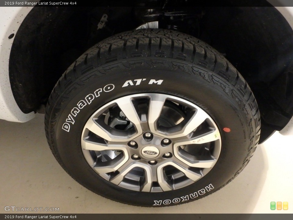 2019 Ford Ranger Lariat SuperCrew 4x4 Wheel and Tire Photo #131613166