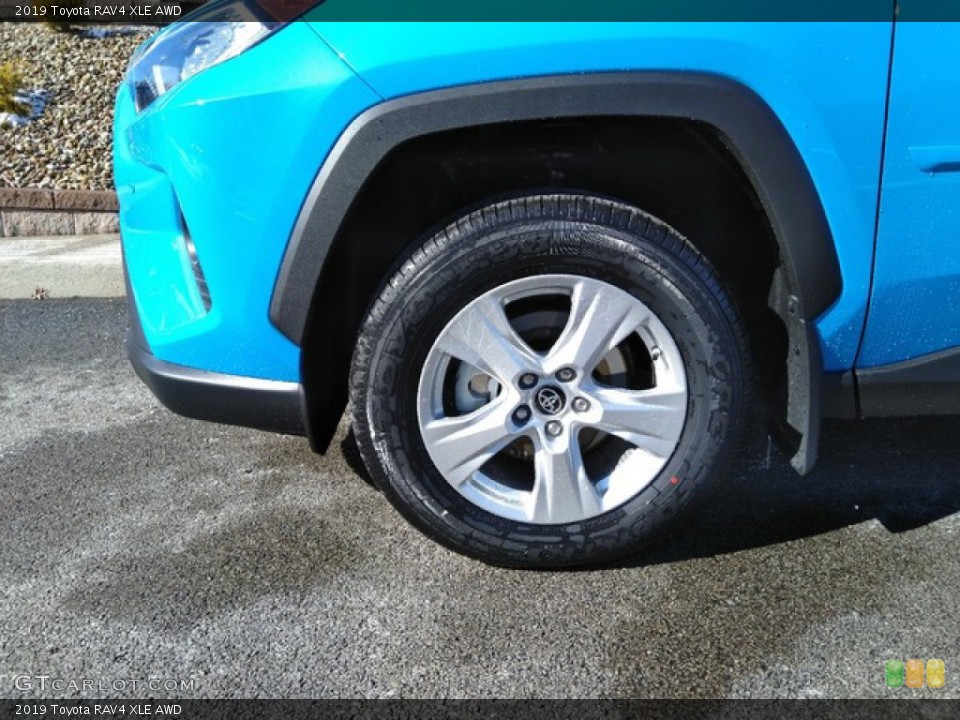 2019 Toyota RAV4 XLE AWD Wheel and Tire Photo #131618737