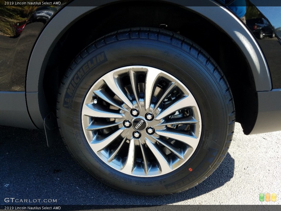 2019 Lincoln Nautilus Select AWD Wheel and Tire Photo #131623639