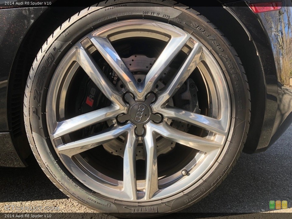 2014 Audi R8 Spyder V10 Wheel and Tire Photo #131626813