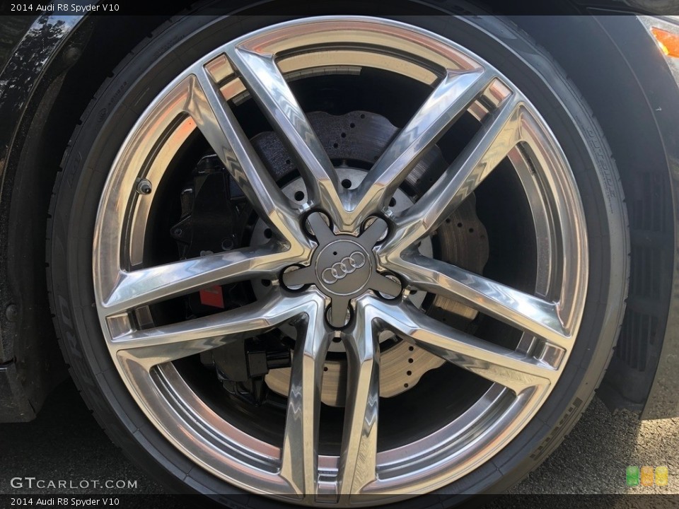 2014 Audi R8 Spyder V10 Wheel and Tire Photo #131626875