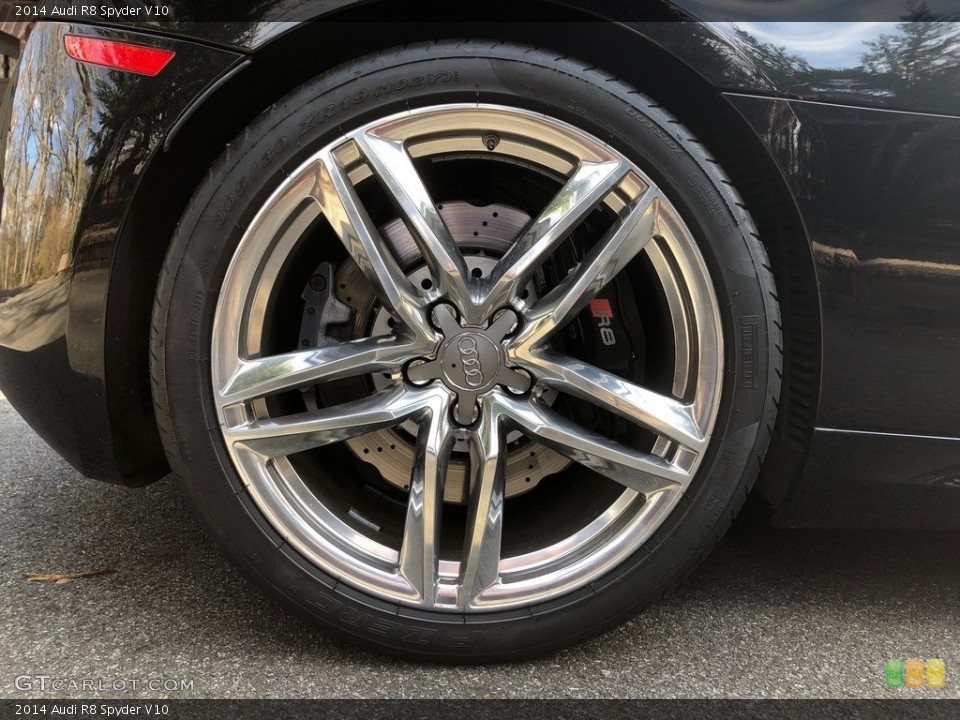 2014 Audi R8 Spyder V10 Wheel and Tire Photo #131626903