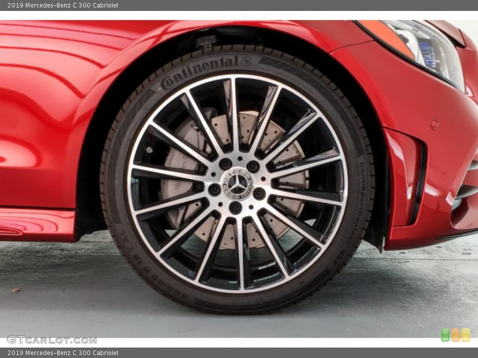 2019 Mercedes-Benz C 300 Cabriolet Wheel and Tire Photo #131628409