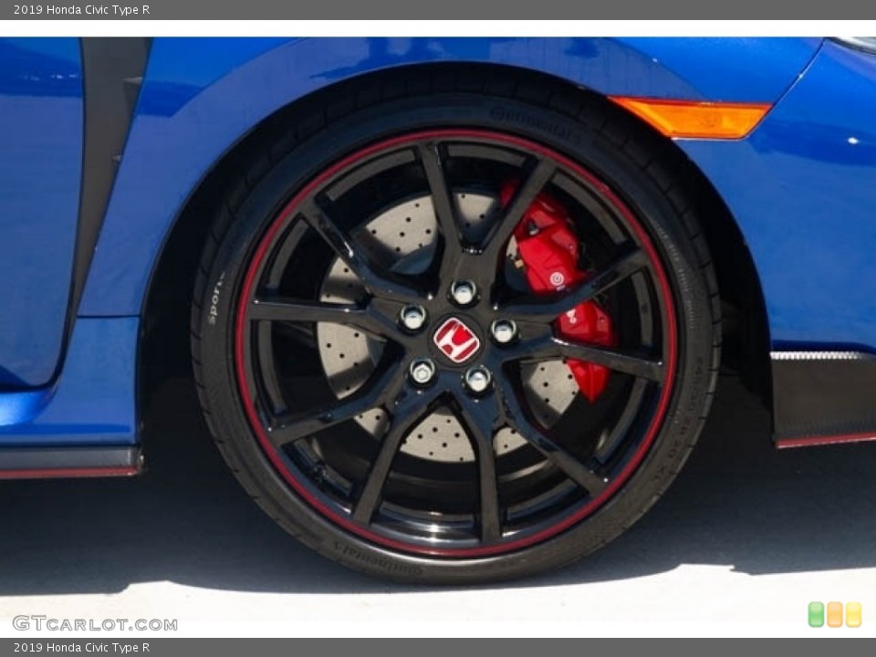 2019 Honda Civic Type R Wheel and Tire Photo #131642630