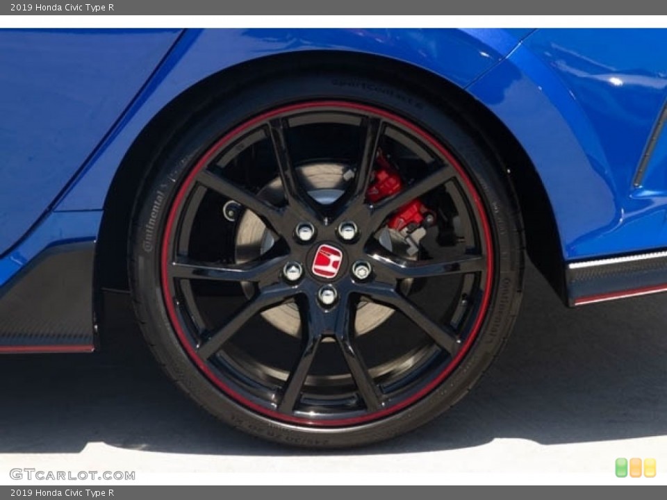 2019 Honda Civic Type R Wheel and Tire Photo #131642654