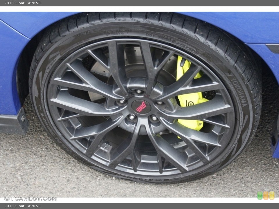 2018 Subaru WRX STI Wheel and Tire Photo #131668888