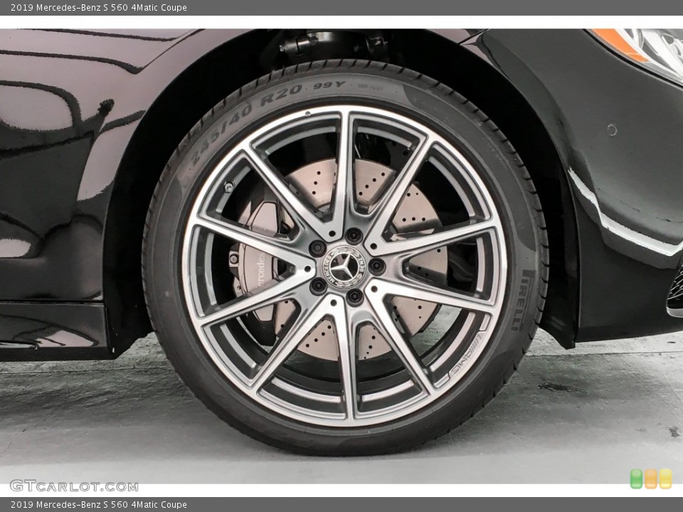 2019 Mercedes-Benz S 560 4Matic Coupe Wheel and Tire Photo #131671645