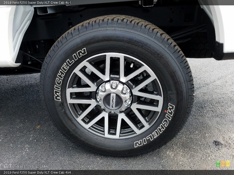2019 Ford F250 Super Duty XLT Crew Cab 4x4 Wheel and Tire Photo #131679824