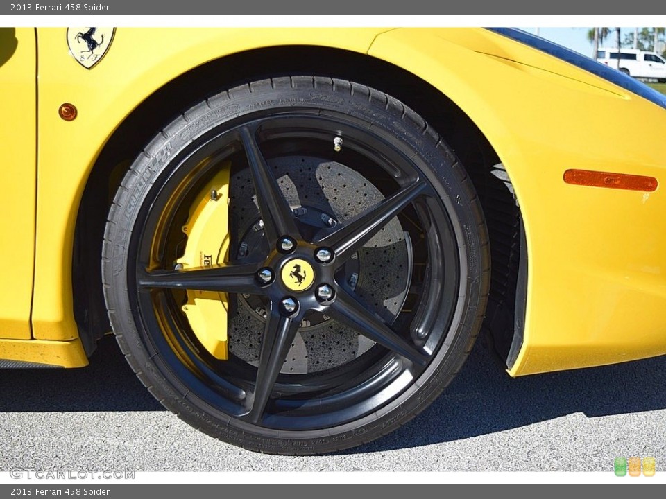 2013 Ferrari 458 Spider Wheel and Tire Photo #131693812
