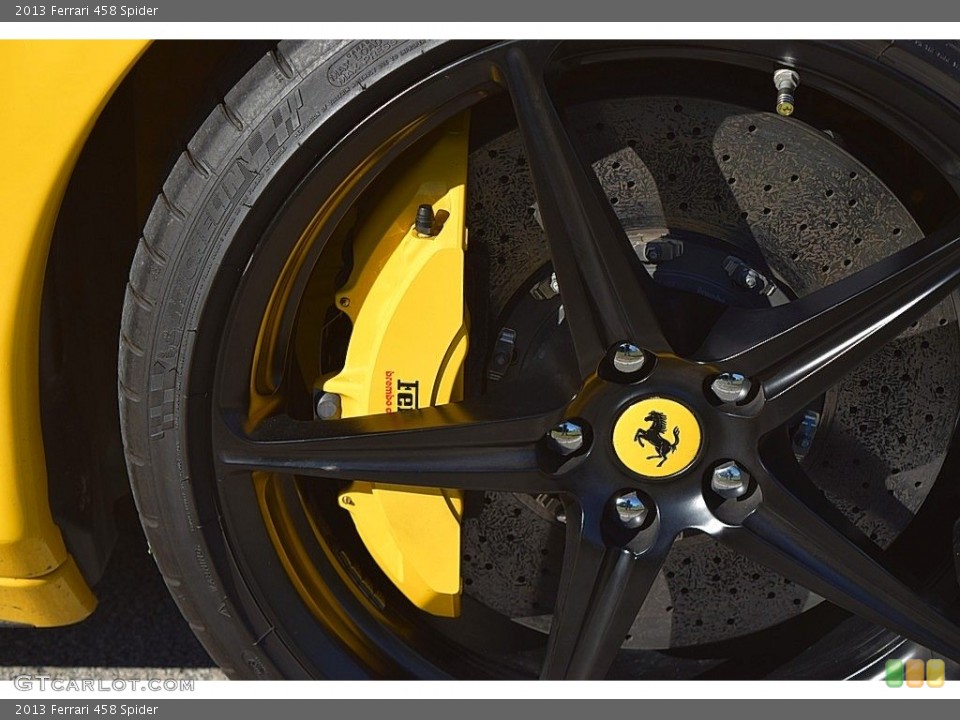 2013 Ferrari 458 Spider Wheel and Tire Photo #131693839