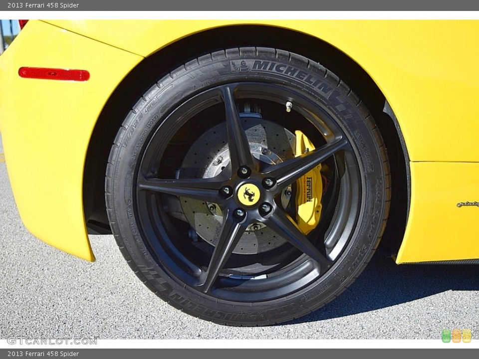 2013 Ferrari 458 Spider Wheel and Tire Photo #131693882