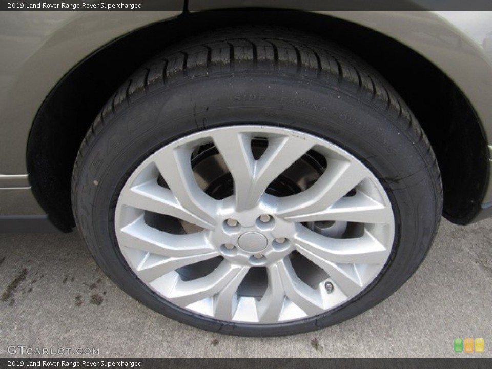 2019 Land Rover Range Rover Supercharged Wheel and Tire Photo #131747155