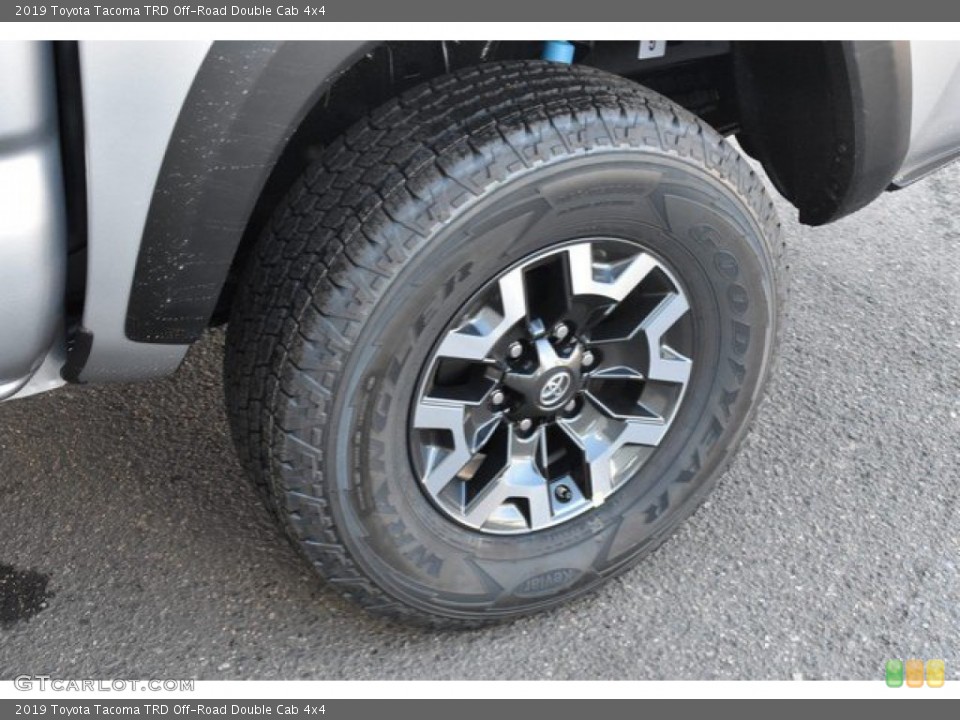 2019 Toyota Tacoma TRD Off-Road Double Cab 4x4 Wheel and Tire Photo #131754322