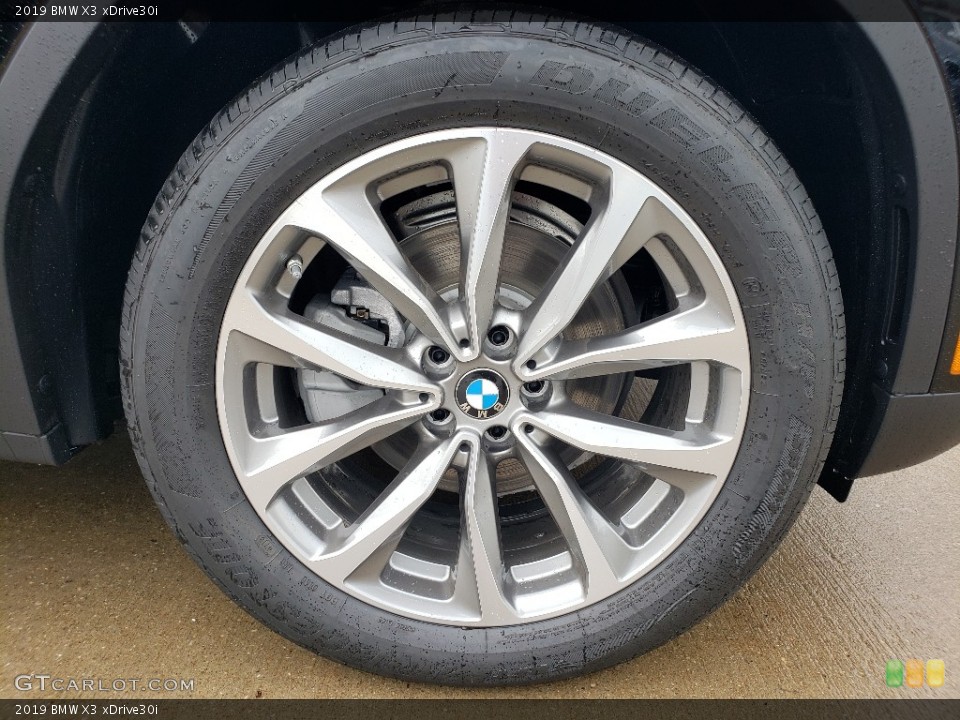 2019 BMW X3 xDrive30i Wheel and Tire Photo #131760946