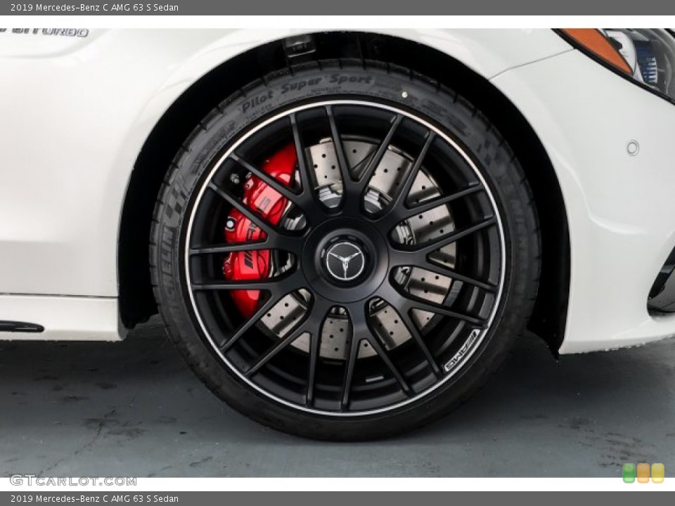 2019 Mercedes-Benz C AMG 63 S Sedan Wheel and Tire Photo #131762501