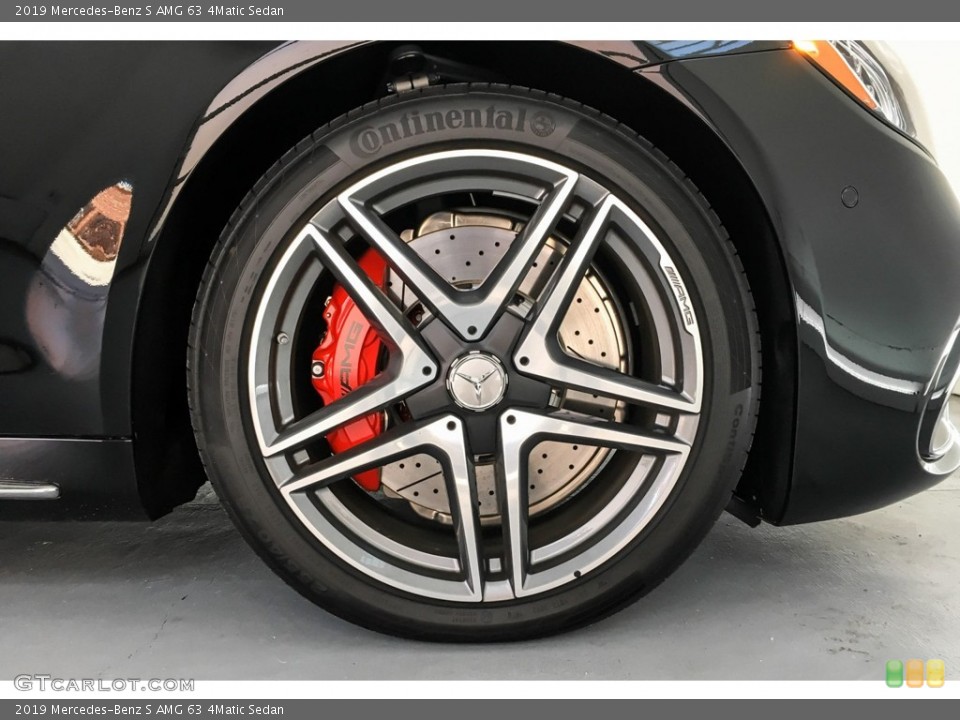2019 Mercedes-Benz S AMG 63 4Matic Sedan Wheel and Tire Photo #131823714