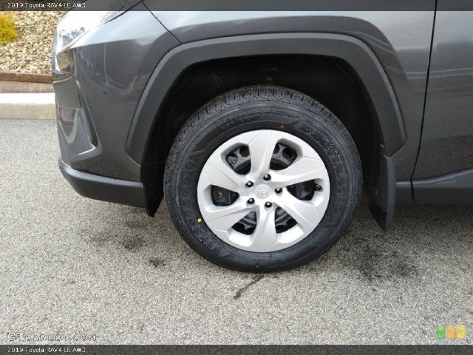 2019 Toyota RAV4 LE AWD Wheel and Tire Photo #131828316