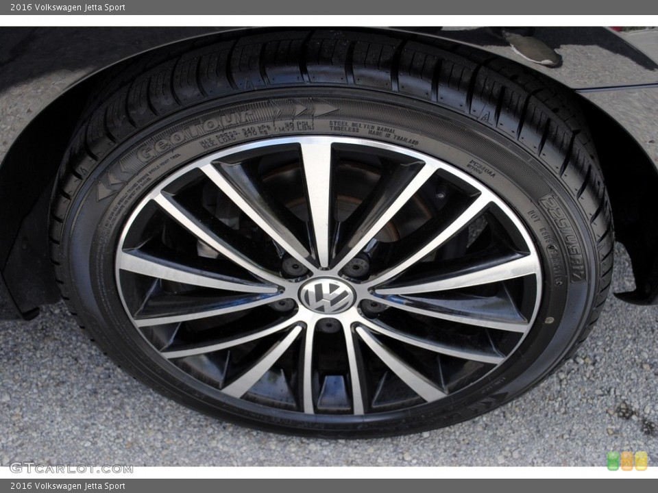 2016 Volkswagen Jetta Sport Wheel and Tire Photo #131834856