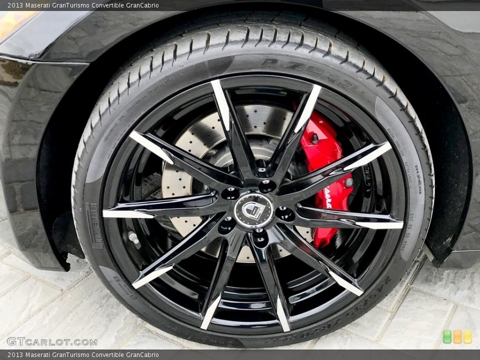 2013 Maserati GranTurismo Convertible GranCabrio Wheel and Tire Photo #131871749