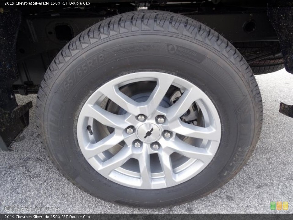 2019 Chevrolet Silverado 1500 RST Double Cab Wheel and Tire Photo #131896466
