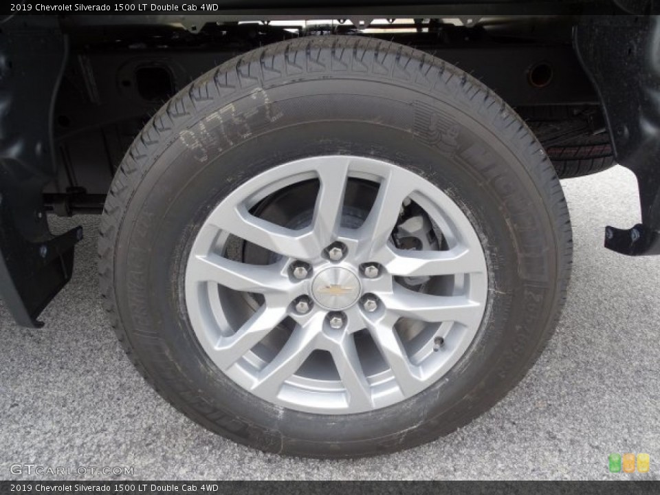 2019 Chevrolet Silverado 1500 LT Double Cab 4WD Wheel and Tire Photo #131899406