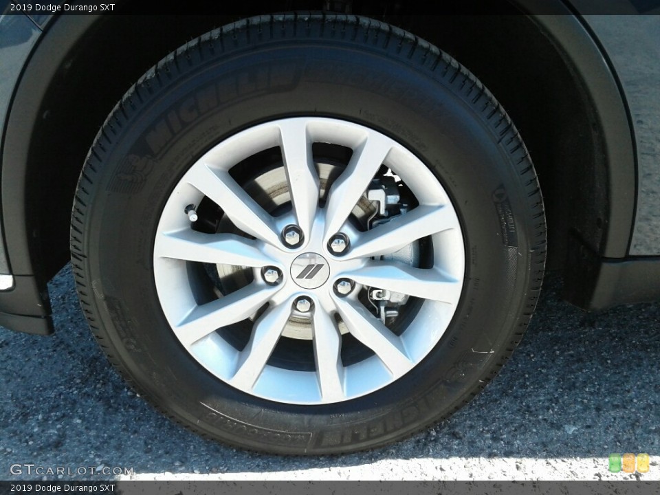 2019 Dodge Durango SXT Wheel and Tire Photo #131916180