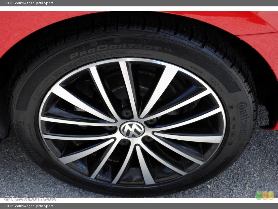 2016 Volkswagen Jetta Sport Wheel and Tire Photo #131941238