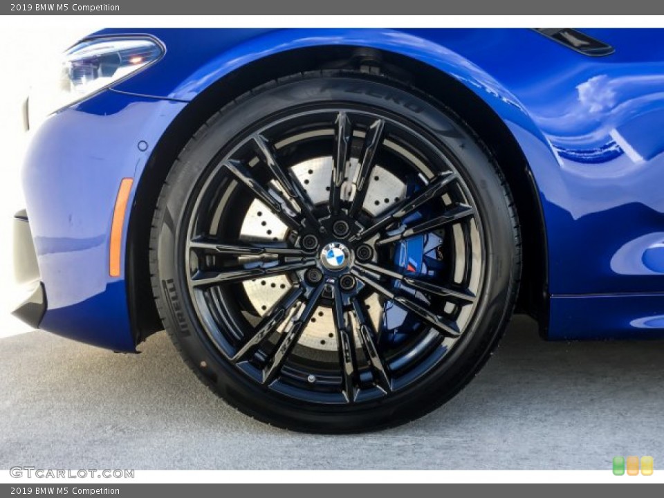 2019 BMW M5 Competition Wheel and Tire Photo #132021796