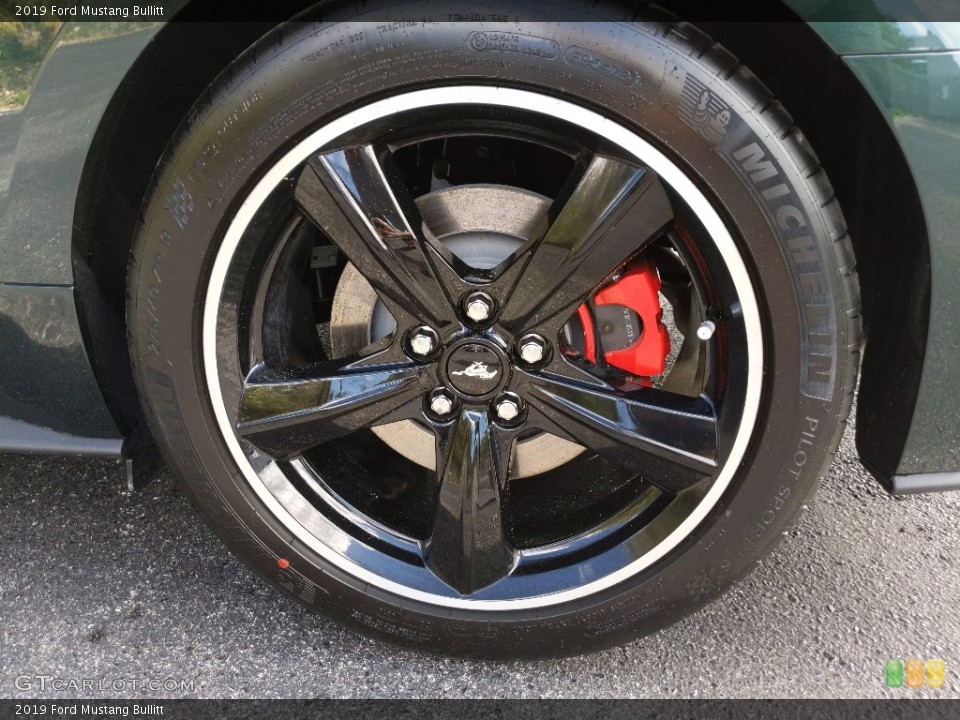 2019 Ford Mustang Bullitt Wheel and Tire Photo #132027070