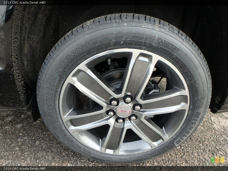 2019 GMC Acadia Denali AWD Wheel and Tire Photo #132042735