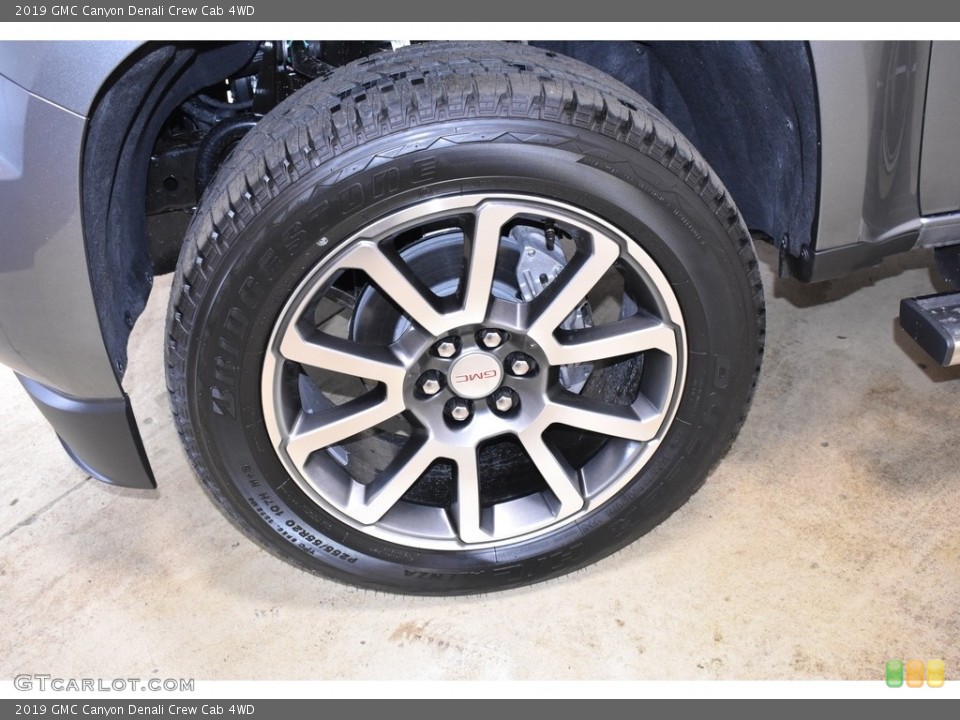 2019 GMC Canyon Denali Crew Cab 4WD Wheel and Tire Photo #132051135