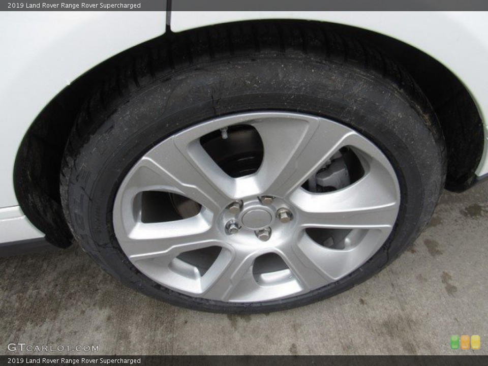 2019 Land Rover Range Rover Supercharged Wheel and Tire Photo #132077865