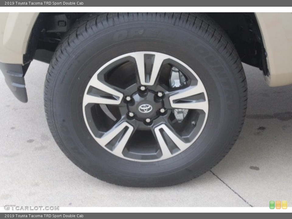 2019 Toyota Tacoma TRD Sport Double Cab Wheel and Tire Photo #132100242