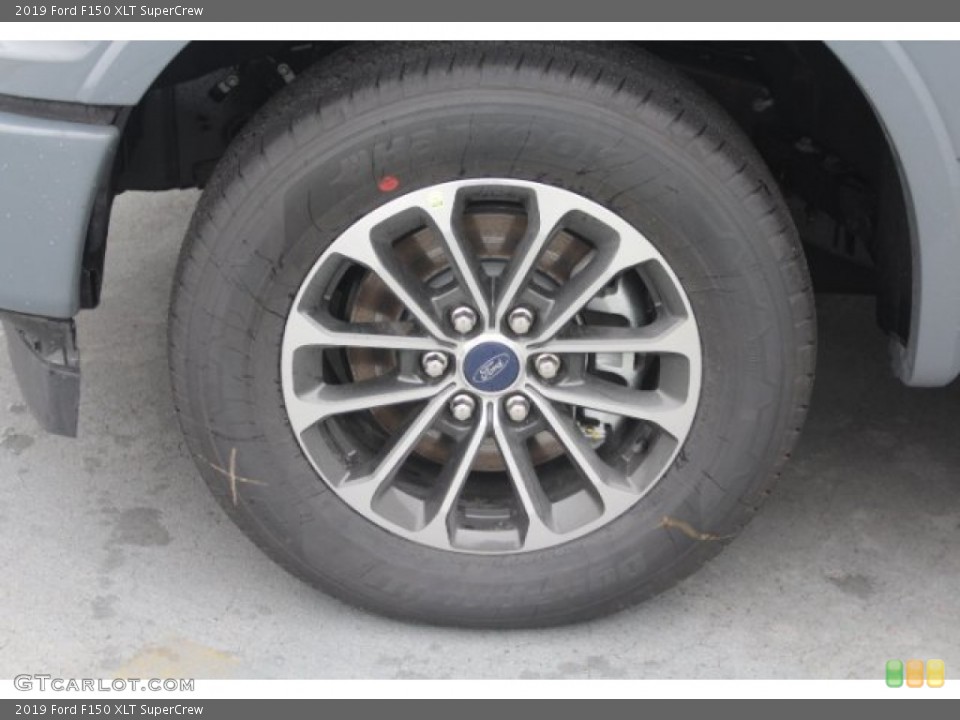 2019 Ford F150 XLT SuperCrew Wheel and Tire Photo #132116003