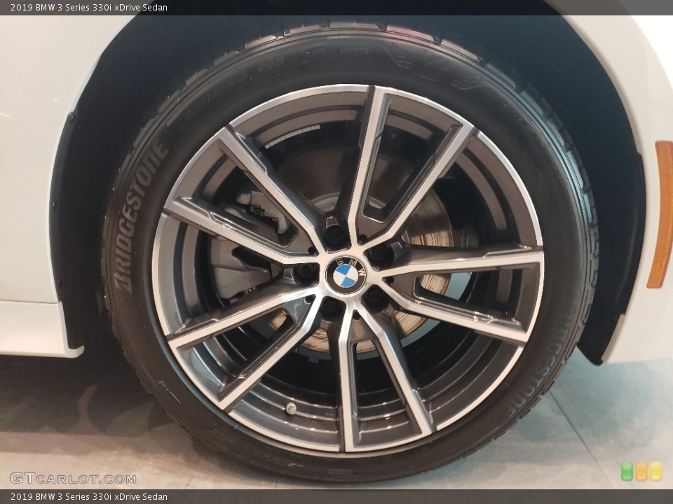 2019 BMW 3 Series 330i xDrive Sedan Wheel and Tire Photo #132120400