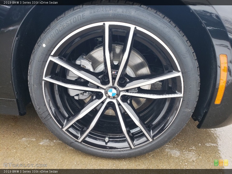 2019 BMW 3 Series 330i xDrive Sedan Wheel and Tire Photo #132120712
