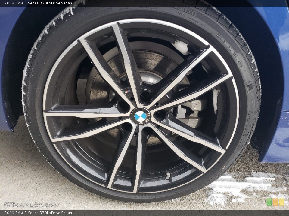 2019 BMW 3 Series 330i xDrive Sedan Wheel and Tire Photo #132121905