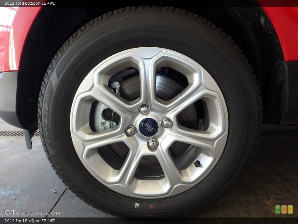 2019 Ford EcoSport SE 4WD Wheel and Tire Photo #132126967