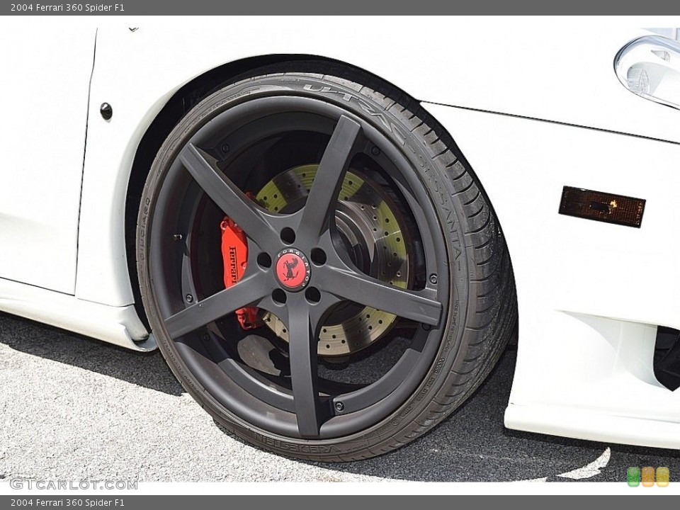 2004 Ferrari 360 Spider F1 Wheel and Tire Photo #132156699