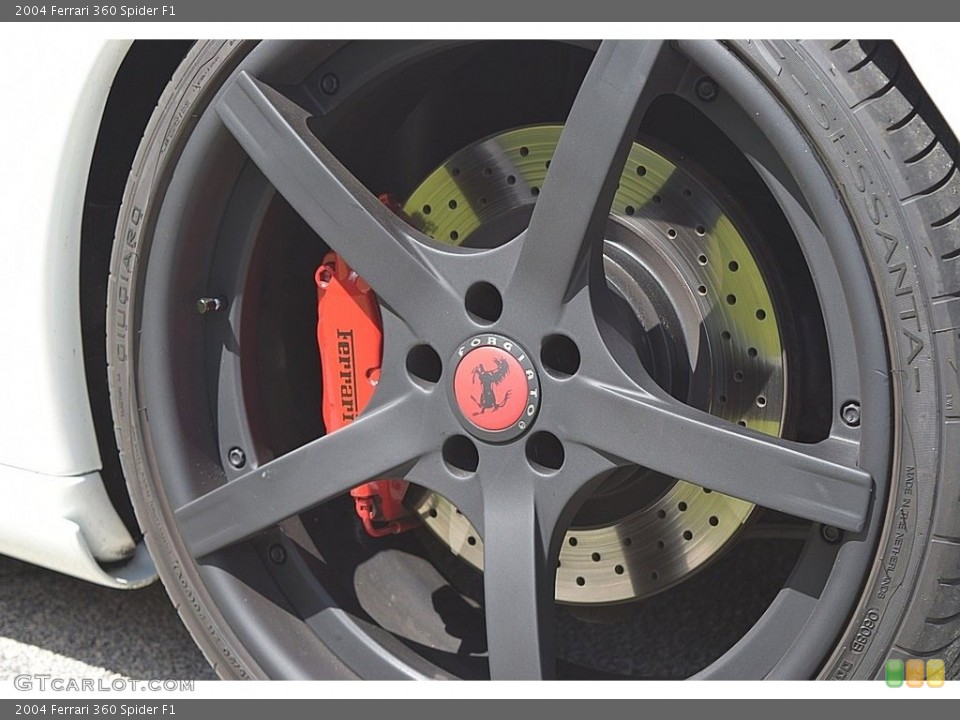 2004 Ferrari 360 Spider F1 Wheel and Tire Photo #132156717