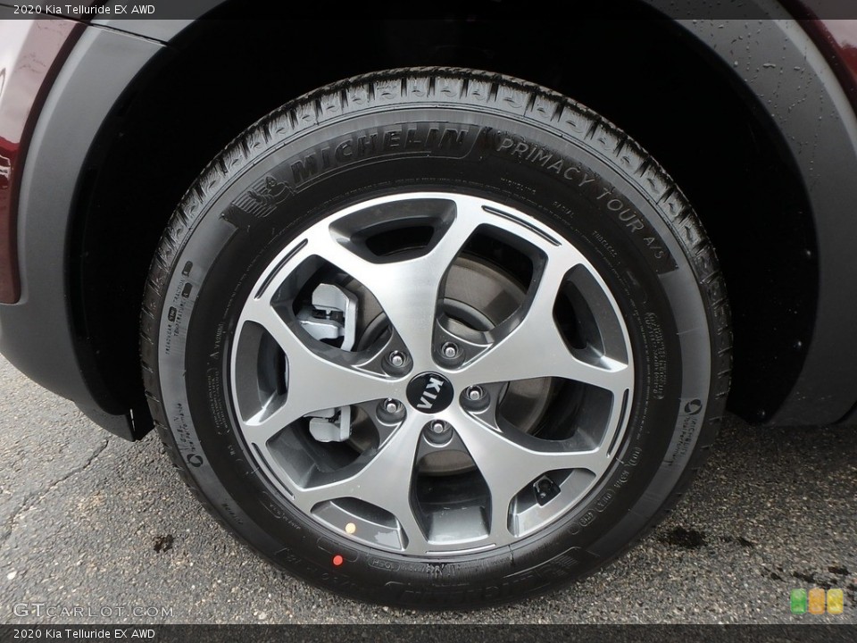 2020 Kia Telluride EX AWD Wheel and Tire Photo #132160563