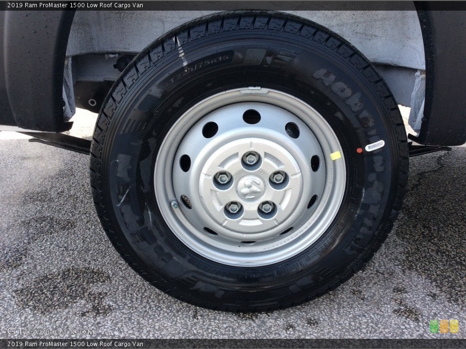 2019 Ram ProMaster 1500 Low Roof Cargo Van Wheel and Tire Photo #132167244