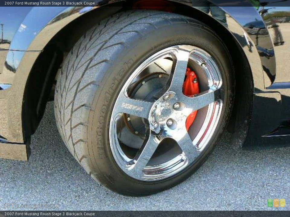 2007 Ford Mustang Roush Stage 3 Blackjack Coupe Wheel and Tire Photo #13217283