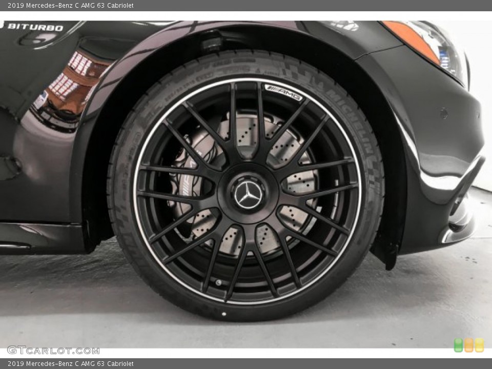 2019 Mercedes-Benz C AMG 63 Cabriolet Wheel and Tire Photo #132179573