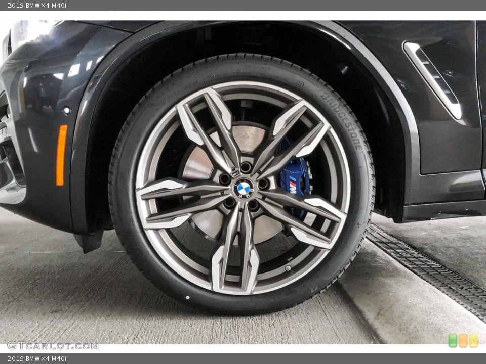 2019 BMW X4 M40i Wheel and Tire Photo #132200345